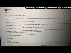 SumUp Air Blocked Card Reader Fault Fixed Resolution