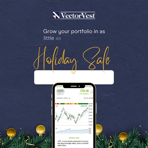 If you want real investing clarity, this holiday VectorVest is slashing course prices by up to 70%. Take the course, get proven tools and guidance, and trade smarter — without the usual cost. | VectorVest