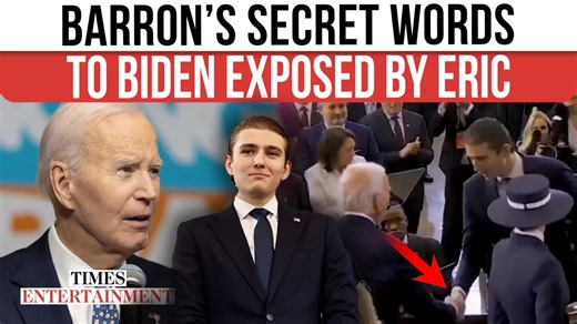 Barron Trump’s Inauguration Whisper to Biden Uncovered | The Truth Behind the Viral Clip REVEALED