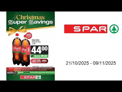 SPAR specials - National Leaflet - 21/10/2025 - 09/11/2025