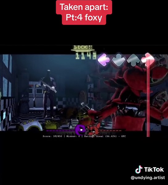 Foxy Fnaf Mod Gameplay: Taken Apart Pt:4 | Friday Night Funkin Mod
