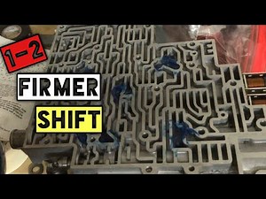4L60e Valve Body Installation | 1-2accumulator flip