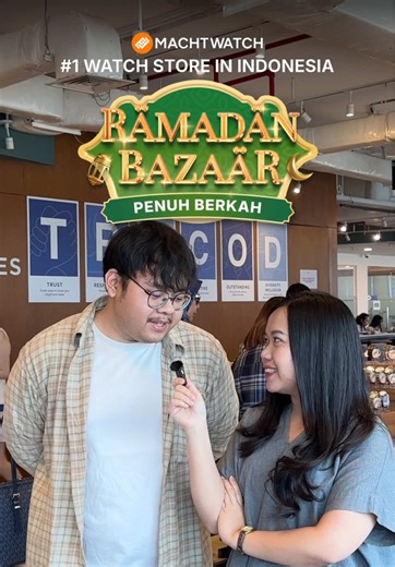 Kapan lagi ada Bazaar Ramadan Penuh Berkah dari @machtwatch dan @voila.id dengan promo sebanyak ini! 🤩 ✅ Diskon up to 91% di MACHTWATCH ✅ Bazaar Luxury Brand dengan harga good deals ✅ Bundling jam tangan cuma 1,4 juta Rupiah ✅ Hemat sampai 75% di voilà.id Daaan masih banyak lagi promo-promo yang nungguin kamu buat jemput koleksi kita. Jangan lupa juga ajak kerabat kamu buat mampir dan borong koleksi kita yaa 🗓️: 2-6 Maret & 9-13 Maret 2026 📍: Pondok Indah Office Tower 2, Lantai 3 #jamtangan #