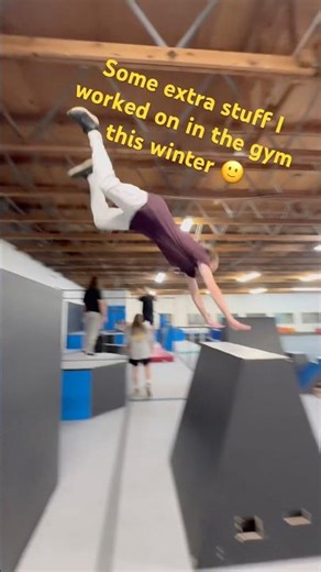 Clearing some gym extras off my phone #gymparkour #freerunning