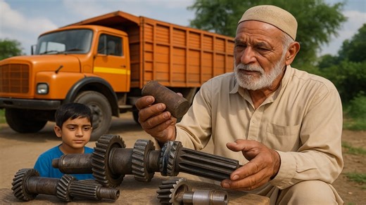 41K views · 672 reactions | Truck Gearbox Block Repair Complete Guide to Restoring Old Gears Shaft Teeth Repair | Luciano Franklin | Facebook
