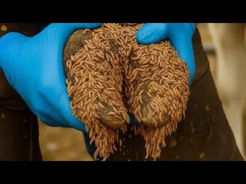 This Cow’s Hoof Looked Fine… Until We Discovered the Infection Inside 😱