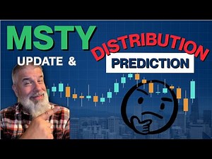 My MSTY Distribution PREDICTION along with a MSTY update!