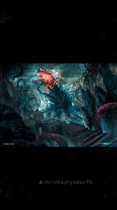 "Enblood" Art by Lordigan Cthulhu & Co. #mydearcultists #monster #creature #Abomination #aberration #tentacles #lovecraftian #horror #horrorart #weird #weirdart #reel #reelsfacebook #reelsvideoシ #reelsviralシfb #art #artwork #painting #illustration #explosion #battle #battleground #Battlefield #kaiju | Cthulhu & Co.