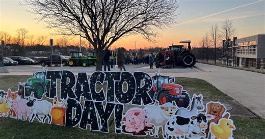 Slow rolling into school: Fremont High School celebrates agricultural history