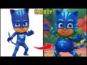 🍎 PJ Masks Reimagined as Fruits 🍉🍓 | Funny & Cute Adventure!