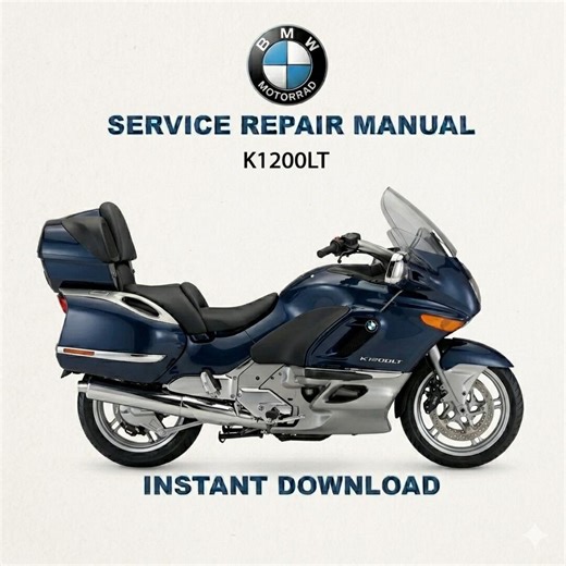 BMW K1200LT Workshop Manual PDF | Service Repair Guide | Instant Download - Etsy