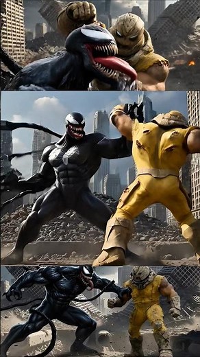 Juggernaut vs Venom — Unstoppable Force vs Symbiote | Who Will Win? #juggernaut #venom #epicfight
