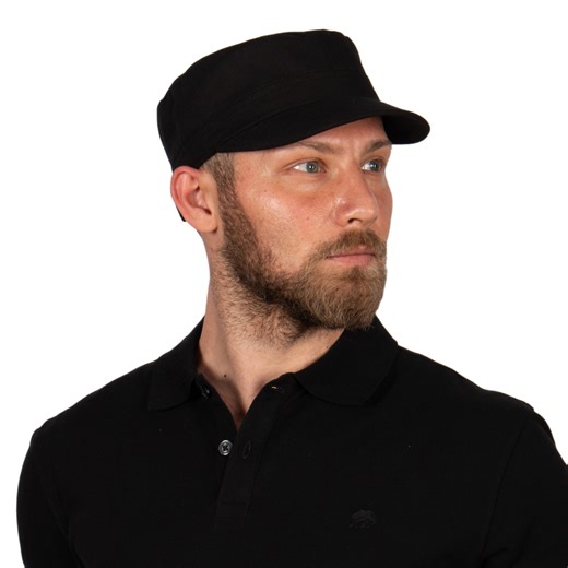 Black Summer Cotton Military Cap, Light Army Style Hat, Hatsquare Castro Cap, Man Cadet Cap, Hunting Ranger Strapback Cap, Spring Hat - Etsy