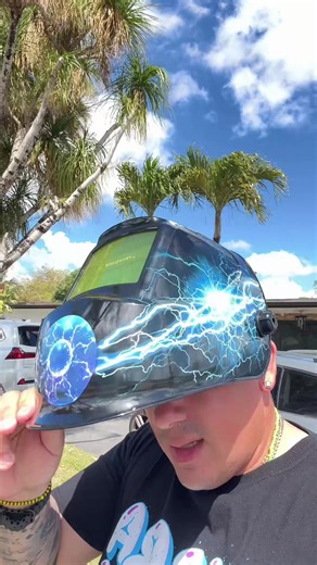 Casco Soldador Automático YESWELDER True Color 4/9-13 🔥 Protección Profesional TIG MIG ARC #Soldador #WeldingLife #HerramientasPro #TIGWelding #MIGWelding