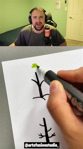 Nolan Haghian on Instagram: "How To Draw Different Trees!"