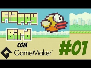 #01 - Flappy Bird no Game Maker - Background e Room Principal