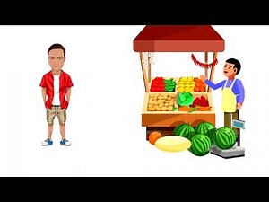 micro-dialogue entre un vendeur et un client