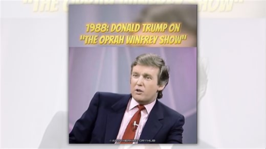 Trump Once Told Oprah He'd Run for President 'If It Got So Bad'?