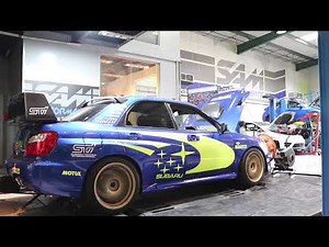 2004 Subaru STi powered by Motec ECU & precision 6266 turbo kit