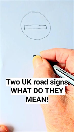 Road signs: What do they mean!