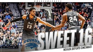 162K views · 3.7K reactions | WHAT A COMEBACK! Nevada Wolf Pack Men's Basketball overcomes a 22-point deficit to defeat Cincinnati and advance to the Sweet 16! | March Madness Men's Basketball | Facebook