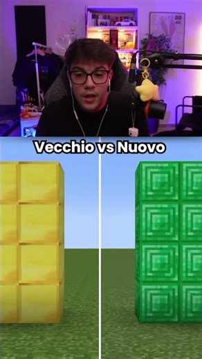 Minecraft vecchio VS Minecraft nuovo #minecraft #shorts