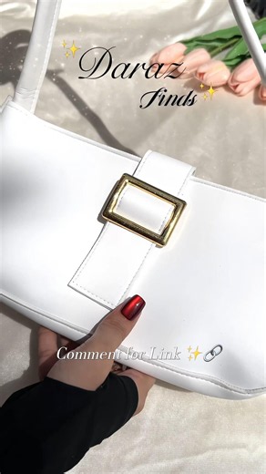 Daraz finds | white shoulder bag #bag #shorts #fashion