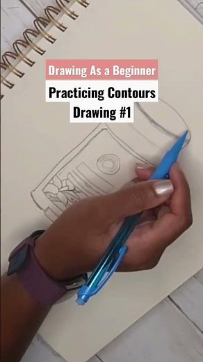 Practicing Contour Drawing (PART #1) | Drawing for Beginners