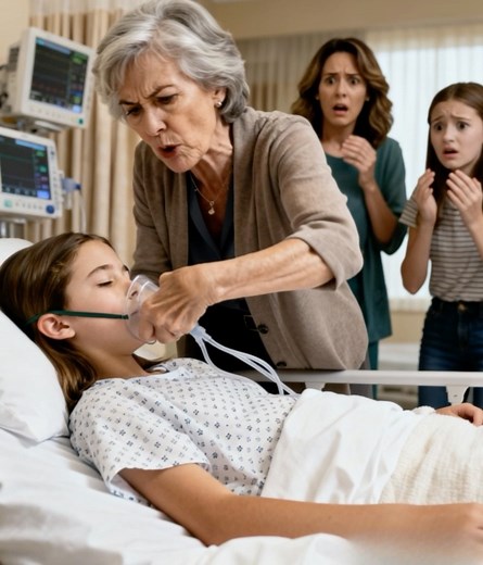 Min femtonåriga dotter kämpade för sitt liv på sjukhuset när min giriga mamma och syster stormade in i rummet och krävde 20 000 dollar för deras Europaresa. När jag vägrade slet min egen mamma av min dotters syrgasmask, drog henne i håret och slog henne i ansiktet. Men jag hade ett vapen de inte förväntade sig – jag kände till deras mörkaste hemlighet. I samma ögonblick som jag hotade att avslöja det darrade de och bad om nåd. För faktiskt var min syster… Det konstanta pipandet från hjärtmonitor