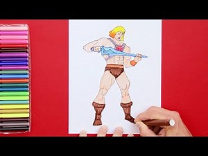 How to draw He-Man