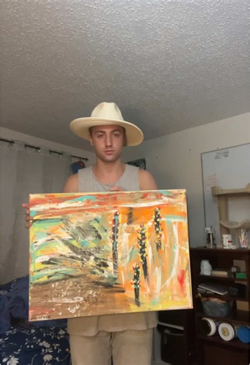 Was it worth the wait to see my artwork! #artfyp #newart #abstract