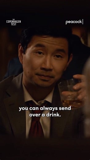 Peacock on Instagram: "Cheers to old and new romances 🥂 #TheCopenhagenTest is streaming now on Peacock."