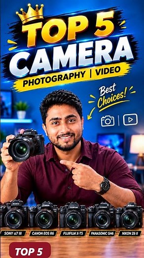 Best Camera For Photography, YouTube, Vlogs In 2026 #camera #video #photo #youtube