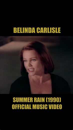 Belinda Carlisle – Summer Rain (1990) | Official Music Video ☀️🌧️#BelindaCarlisle #SummerRain #1990