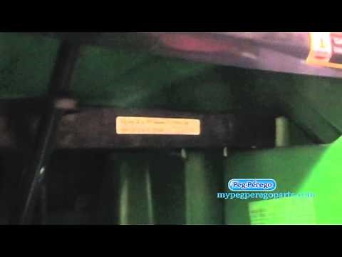 Where you will find your model number on your Peg Perego Gator ride on toy!