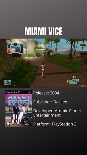 Miami Vice PS2 Gameplay and References