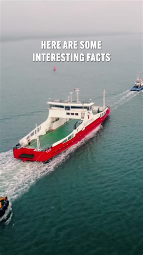Want to know more about our dedicated freight ferry?🚢 Here are some Red Kestrel facts you might not have known... #IsleofWight #Southampton #RedKestrel #Ferry #RedFunnel | Red Funnel Isle of Wight Ferry