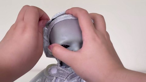 Amazon.com: Zero Pam Mini Reborn Baby Dolls Realistic Alien Doll 14 Inch Preemie Size Silicone Newborn Doll Intelligent Beings Lifelike Reborn Alien Baby Soft Cloth Body Handmade Toys Gifts : Toys & Games