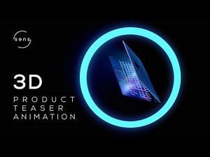Alienware Gaming Laptop Concept | 3D Product Teaser Animation by Sens Visuals