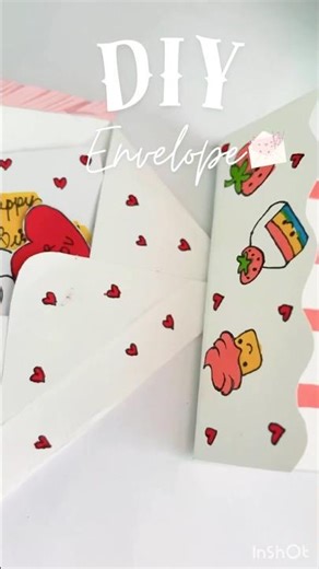 DIY Envelope ! DIY paper craft Ideas #papercraft #diy #shorts