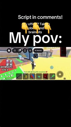 Steal A Brainrot Script *Op* Freeze Trade Machine 🌲👾 #roblox #stealabrainrot #fyp #delta #fyp