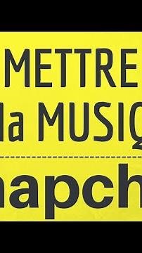 Put music on Snapchat, how to add music or sound to a snap