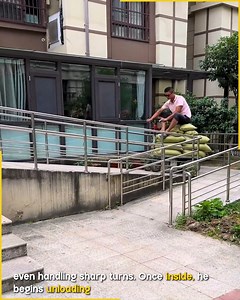 266K views · 1K reactions | Smart Sack Delivery Using Cart. #SmartDelivery #ElectricCartUse #IndoorLogistics #SackTransport | Jogi Jokes | Facebook