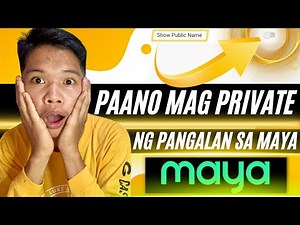 PAANO MAG PRIVATE NG USER NAME SA MAYA | #TaraG