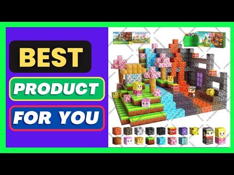 Magnetic Building Blocks Mine World Magnet Cube