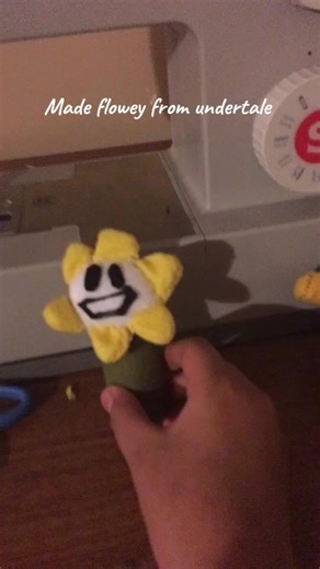 A lot of plushies are coming in the future 🔮#flowey #undertale#plush #diy #homemade