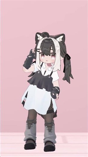 頑張って前髪直してる私 #shortvideo #shots #vrchat #vrc
