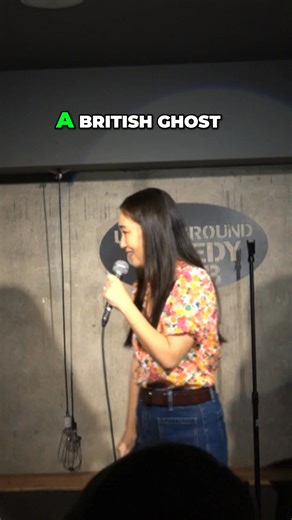 I went to therapy and got emotional growth… and Victorian tea etiquette. ☕👻 #standupcomedy #therapyhumor #jokes | Yumi Nagashima
