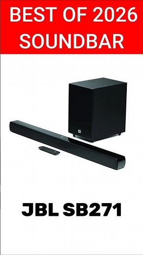 JBL Cinema SB271 Soundbar: REVIEW | Best Soundbar 2026 #audio