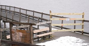 Muskegon River washing away boardwalk at nature preserve, repairs needed